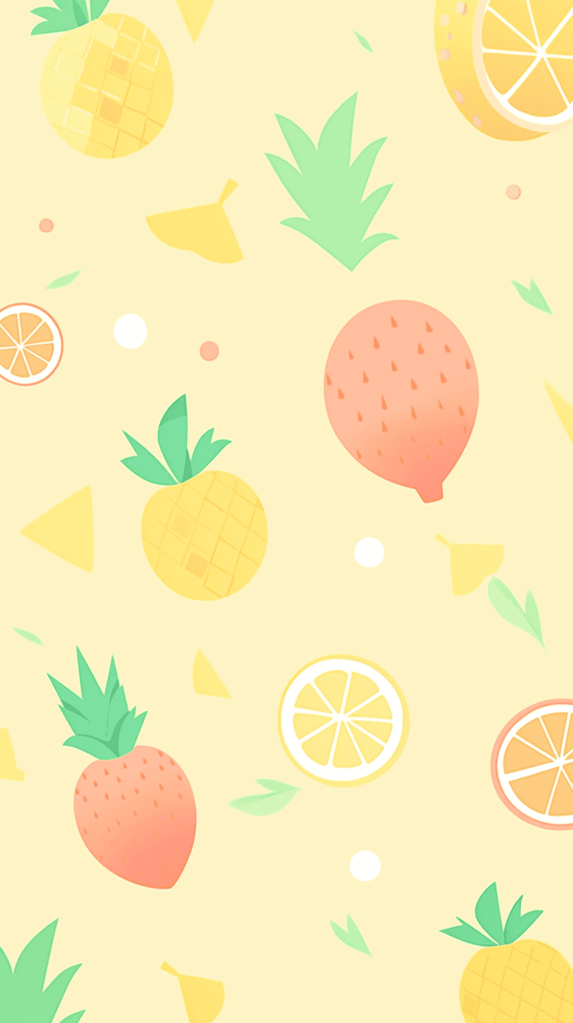 Lemon Boulevard original repeating artwork