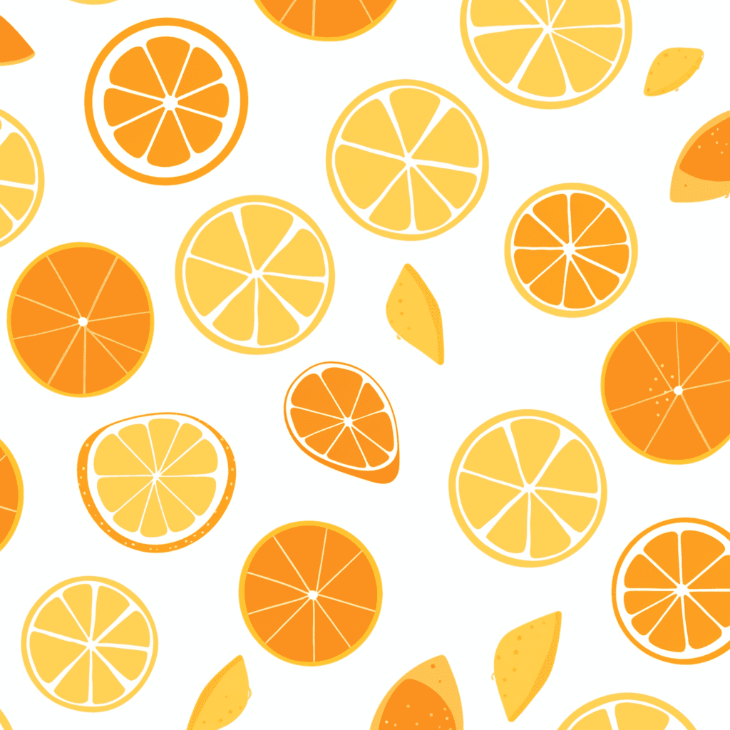 Lemon Zip original repeating artwork