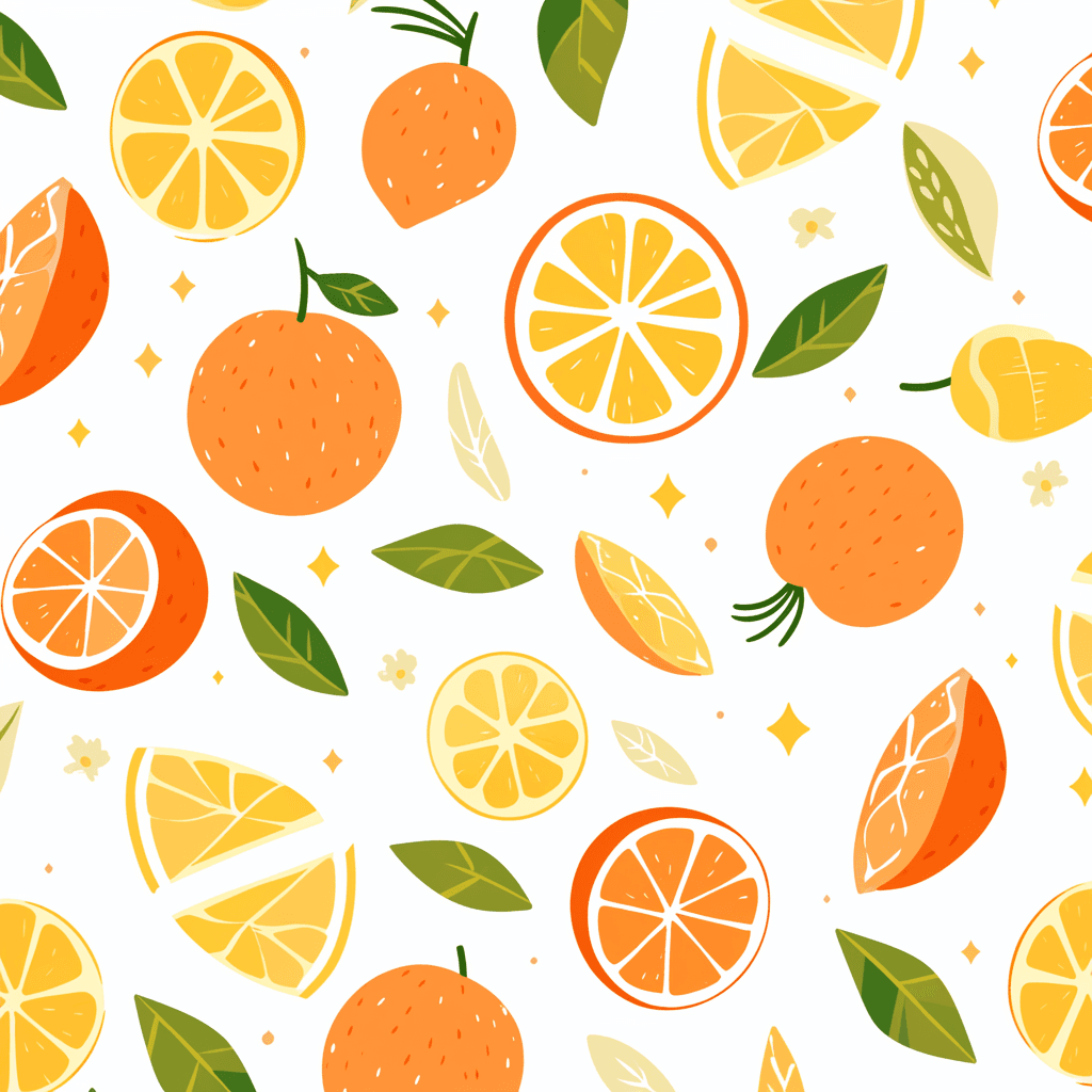 Lemon Buzz original repeating artwork