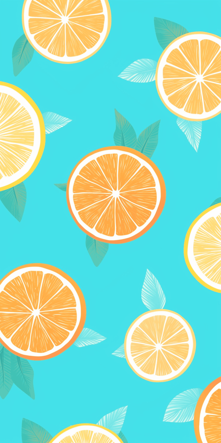 Lemon Seek original repeating artwork