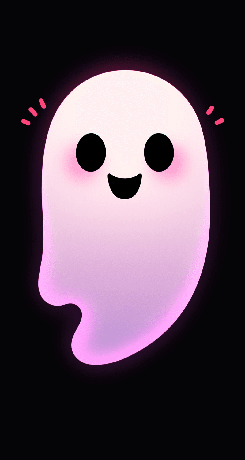 Halloween Ghost 062 original repeating artwork