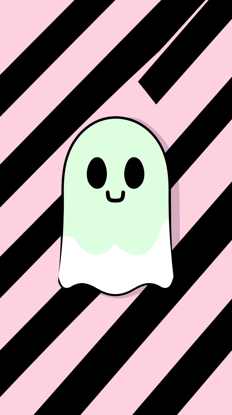 Halloween Ghost 596 original repeating artwork
