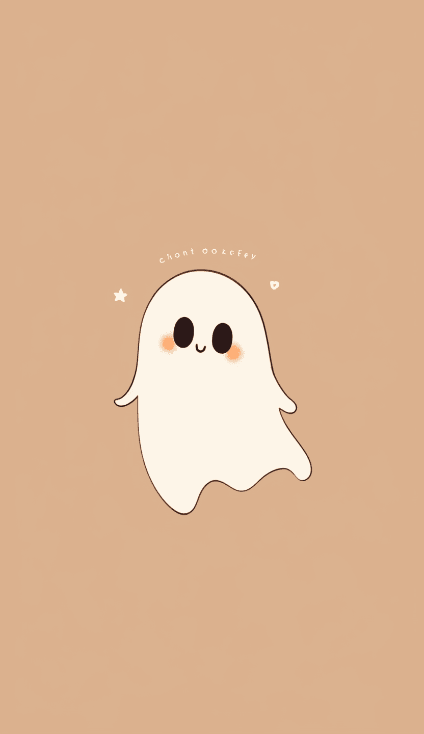 Halloween Ghost 021 original repeating artwork