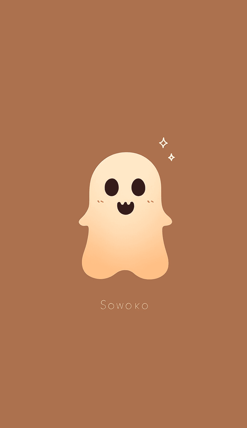 Halloween Ghost 1571 original repeating artwork