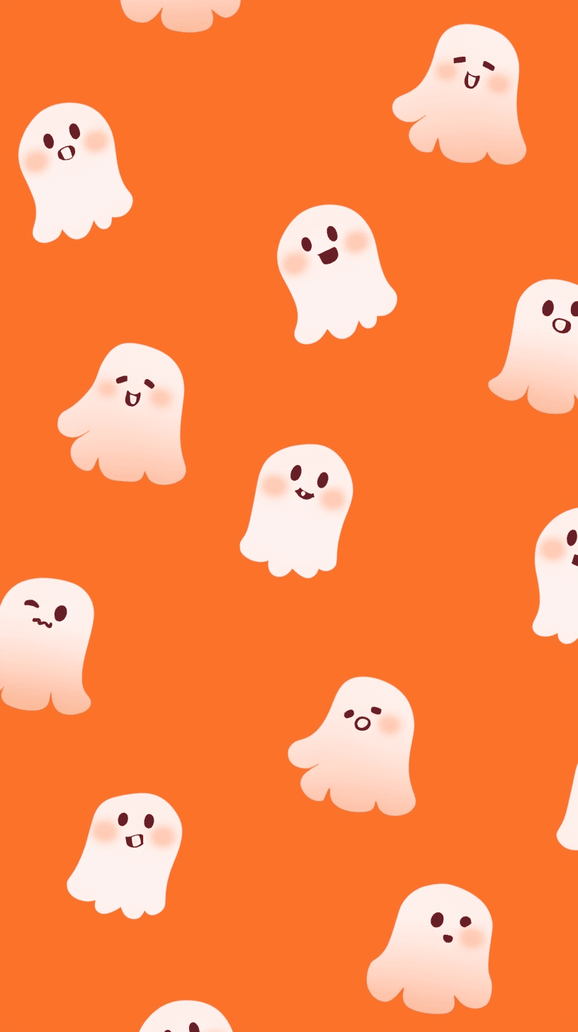 Halloween Ghost 1042 original repeating artwork