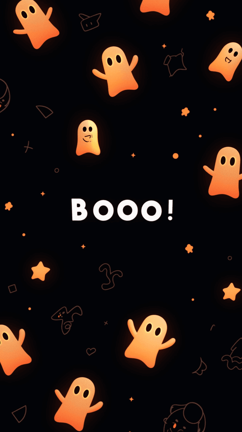Halloween Ghost 796 original repeating artwork