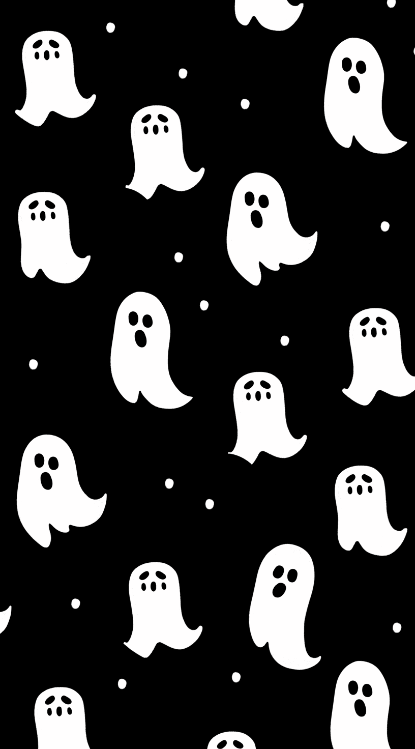 Halloween Ghost 1628 original repeating artwork