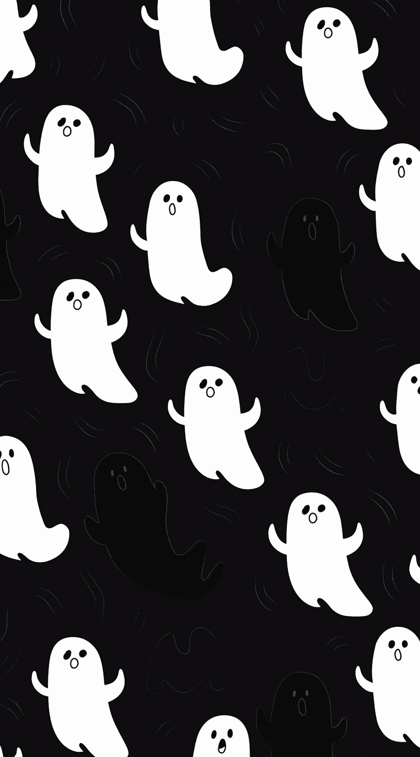 Halloween Ghost 118 original repeating artwork
