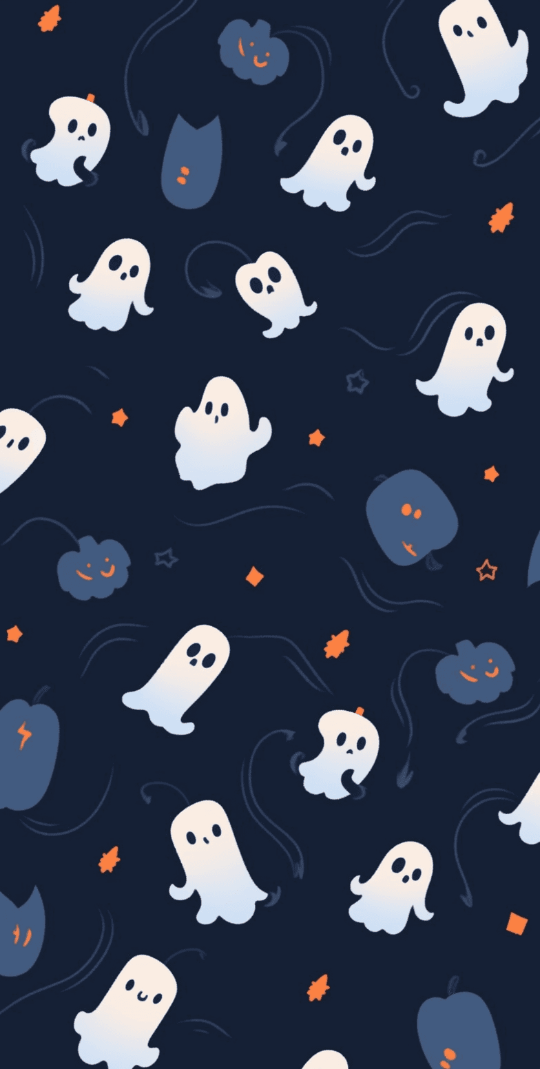 Halloween Ghost 578 original repeating artwork