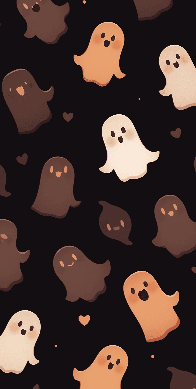 Halloween Ghost 1660 original repeating artwork