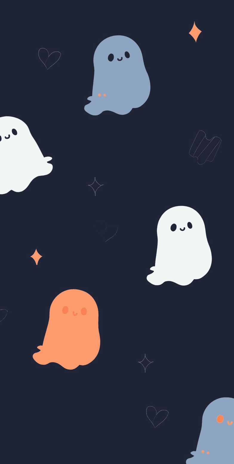 Halloween Ghost 290 original repeating artwork