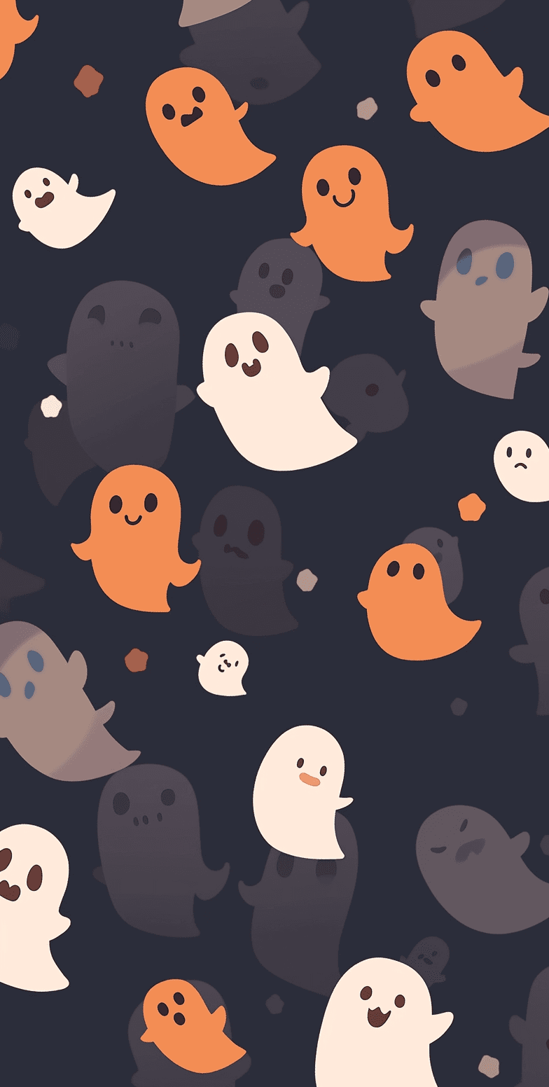 Halloween Ghost 520 original repeating artwork