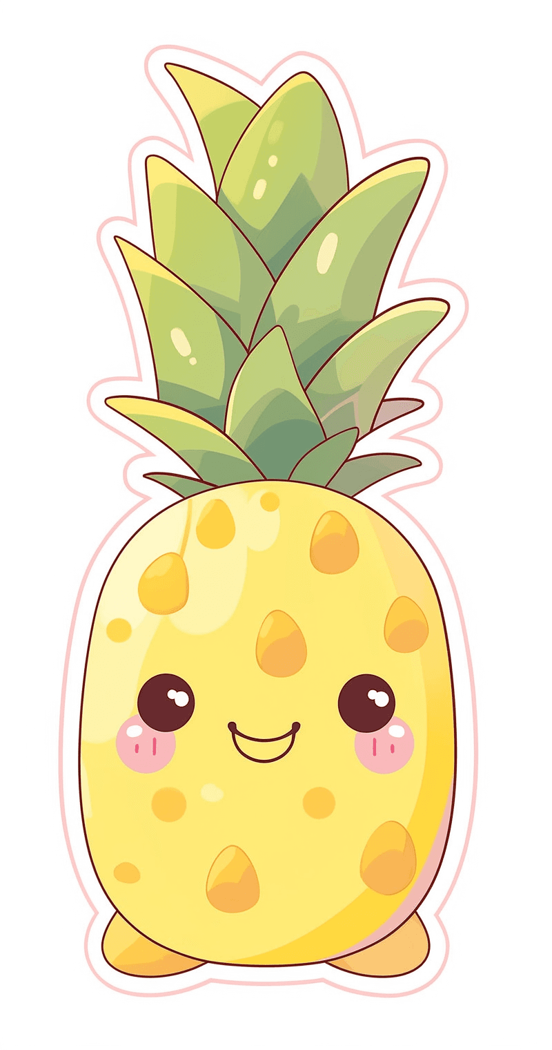 Pineapple Snap original repeating artwork