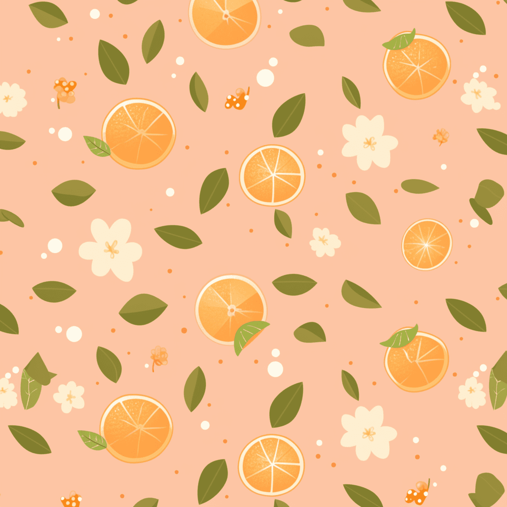 Lemon Studio original repeating artwork