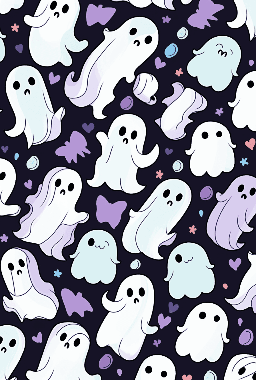 Halloween Ghost 582 original repeating artwork