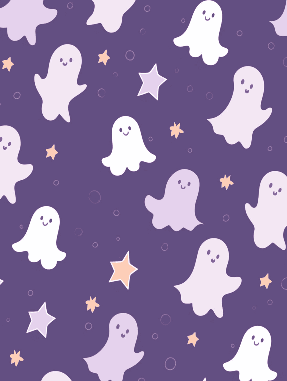 Halloween Ghost 197 original repeating artwork