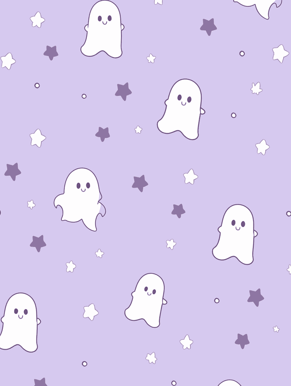 Halloween Ghost 391 original repeating artwork