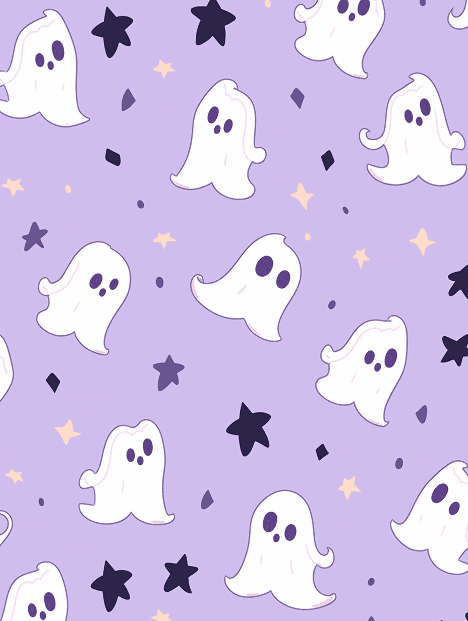 Halloween Ghost 433 original repeating artwork