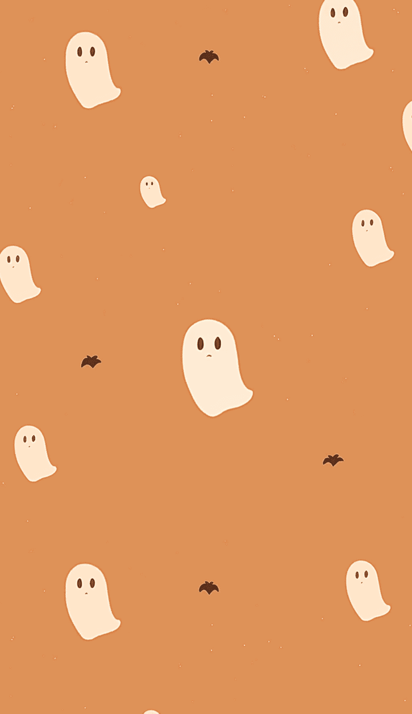 Halloween Ghost 1617 original repeating artwork