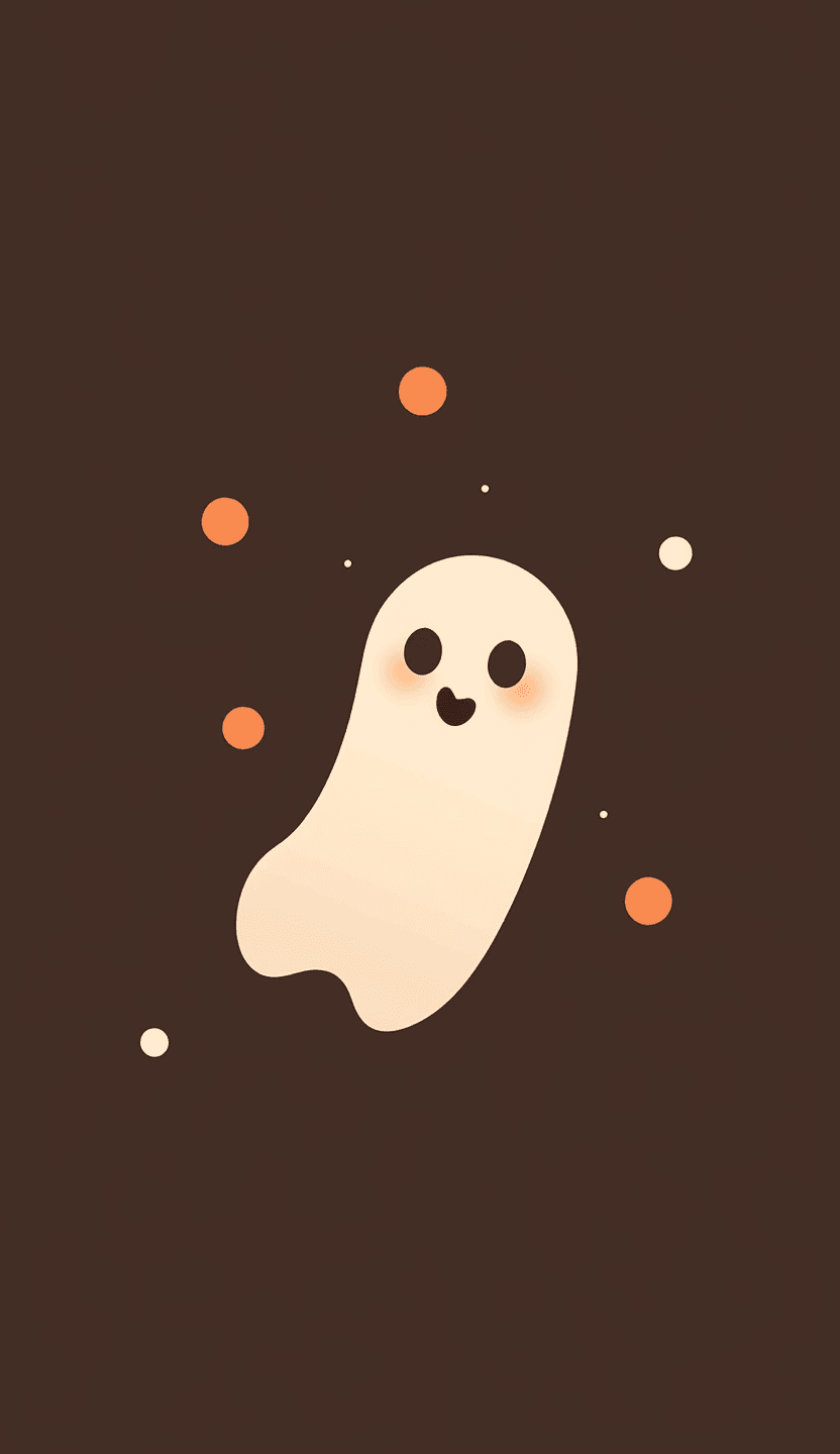 Halloween Ghost 1509 original repeating artwork