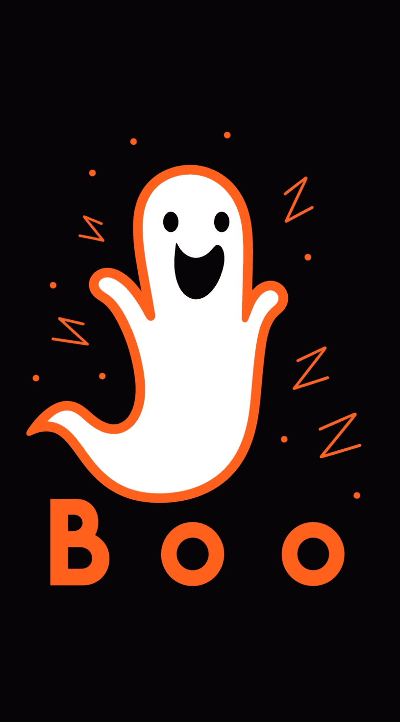 Halloween Ghost 449 original repeating artwork