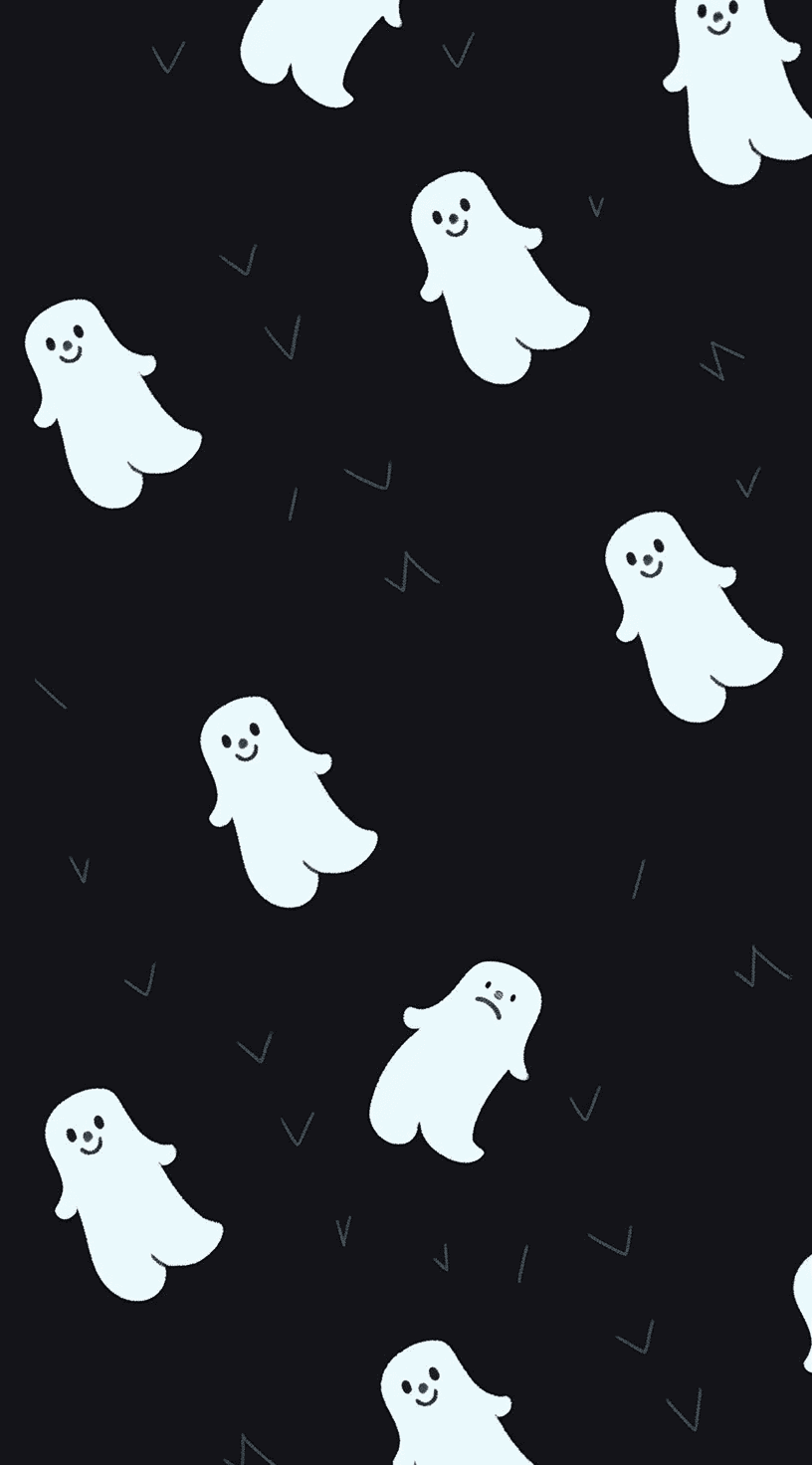 Halloween Ghost 1576 original repeating artwork