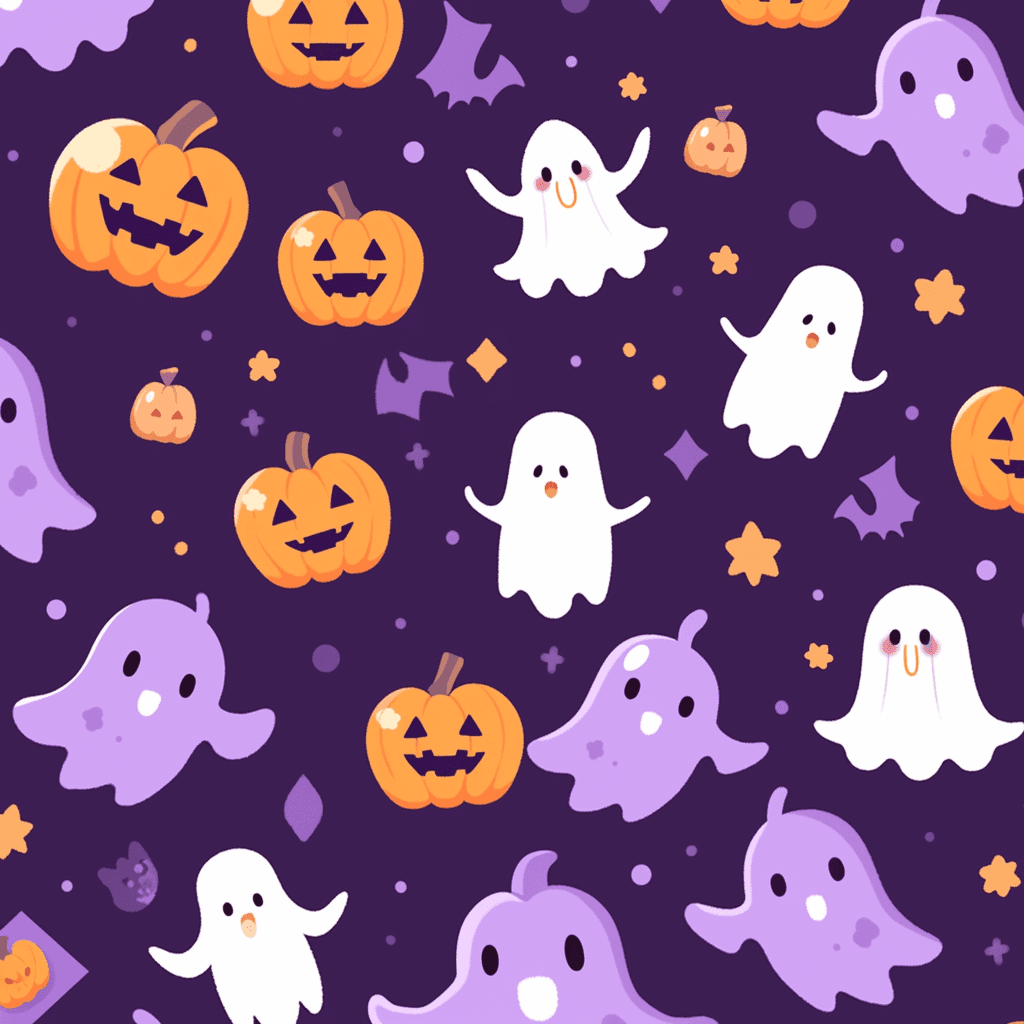 Halloween Ghost 561 original repeating artwork