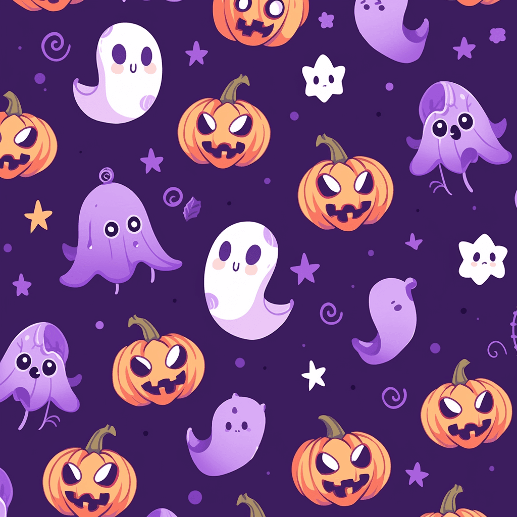 Halloween Ghost 705 original repeating artwork