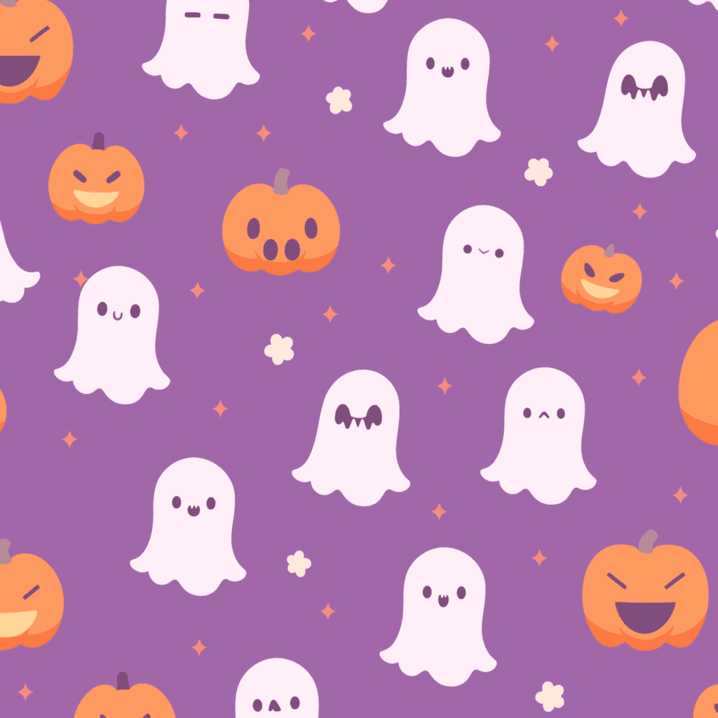 Halloween Ghost 232 original repeating artwork