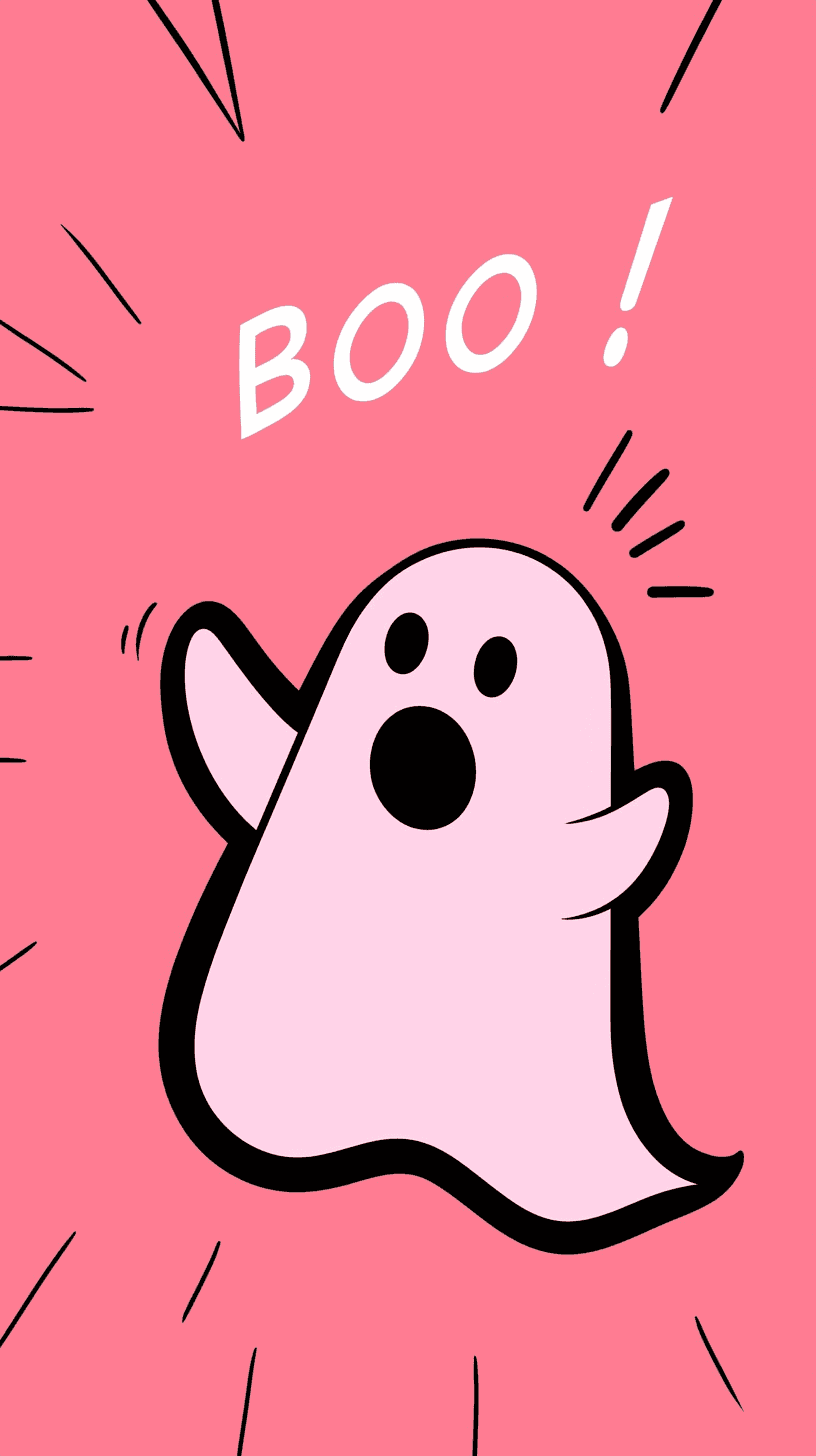 Halloween Ghost 911 original repeating artwork