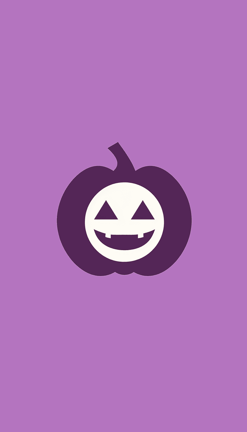 Halloween Pumpkin Line original repeating artwork