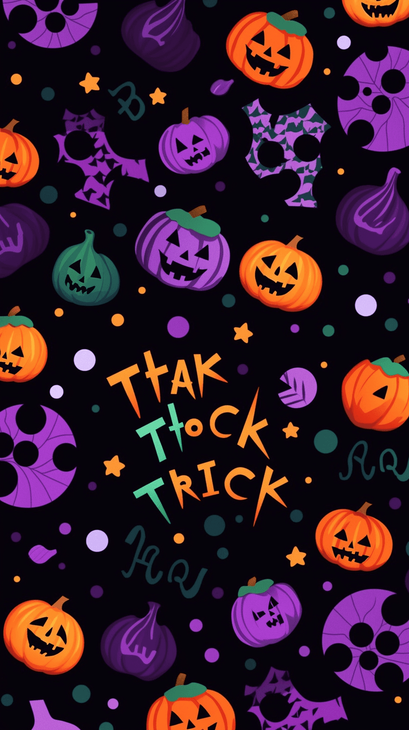 Halloween Pumpkin 497 original repeating artwork