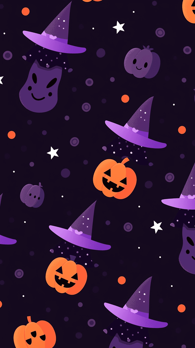 Halloween Pumpkin 507 original repeating artwork