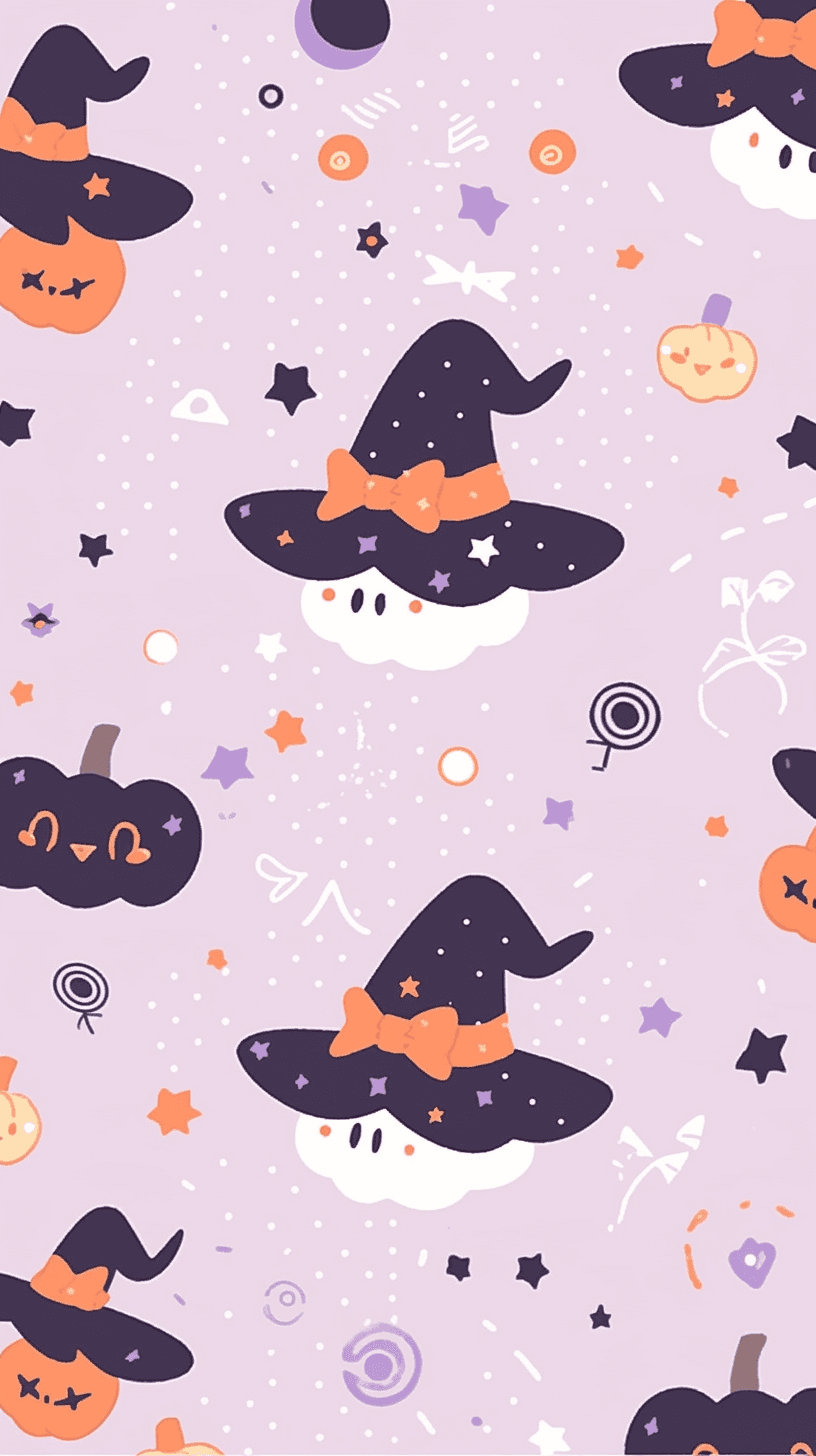 Halloween Ghost 091 original repeating artwork