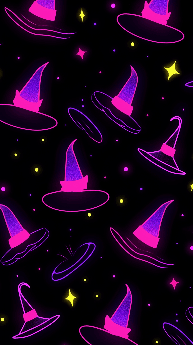 Halloween Hat 003 original repeating artwork