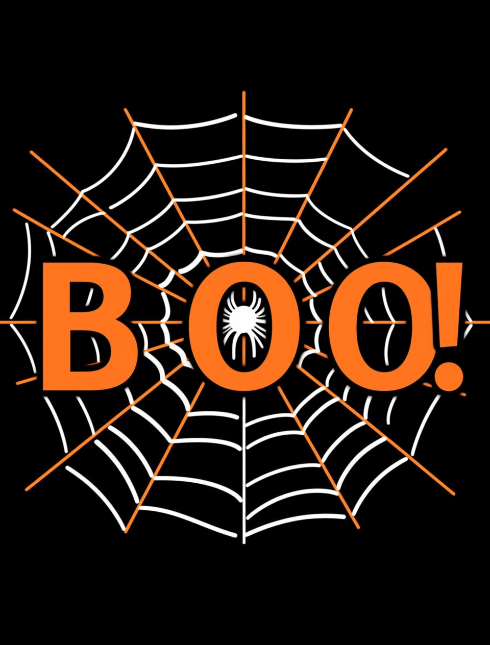 Halloween Letter Fair original repeating artwork