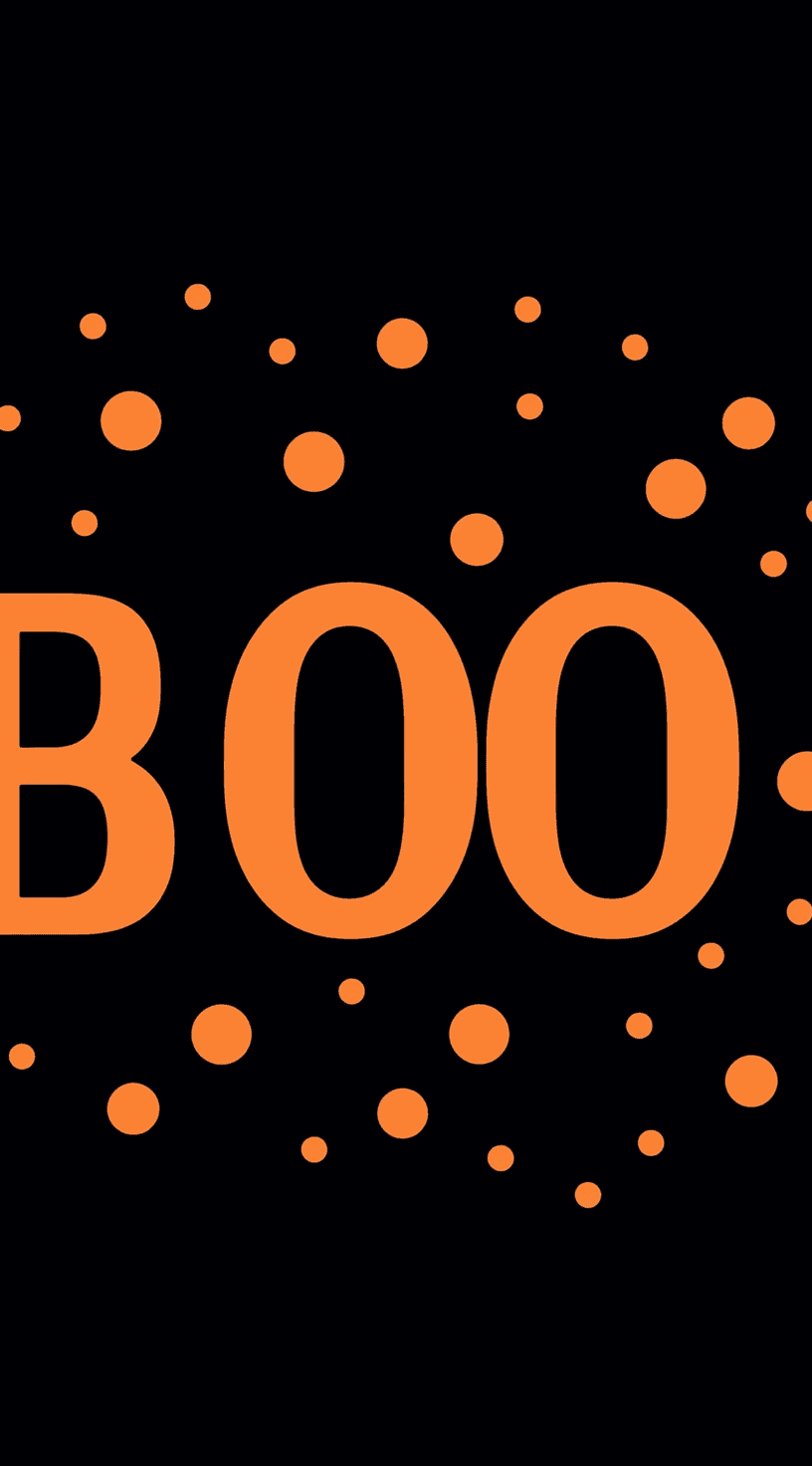 Halloween Letter Party original repeating artwork