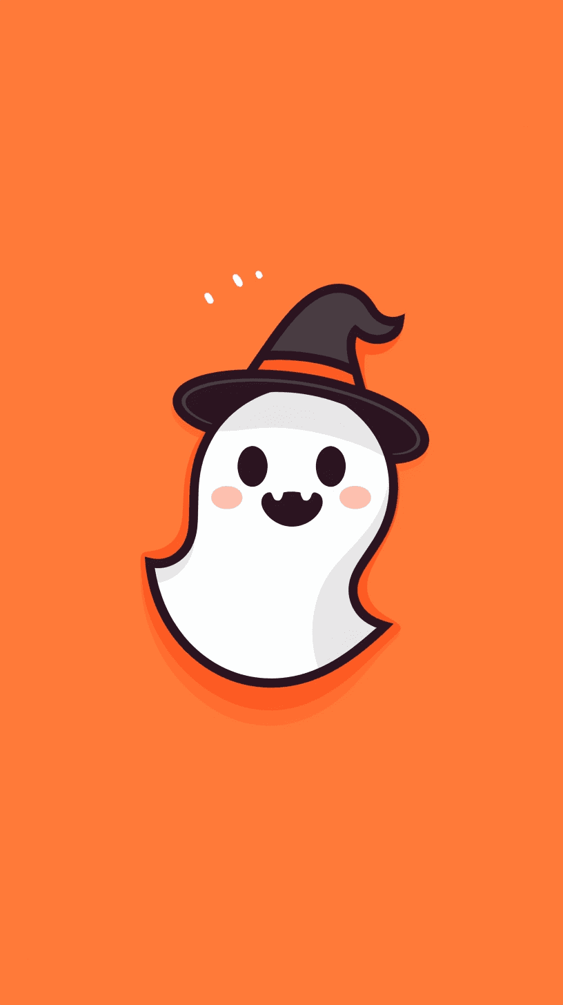 Halloween Ghost 473 original repeating artwork