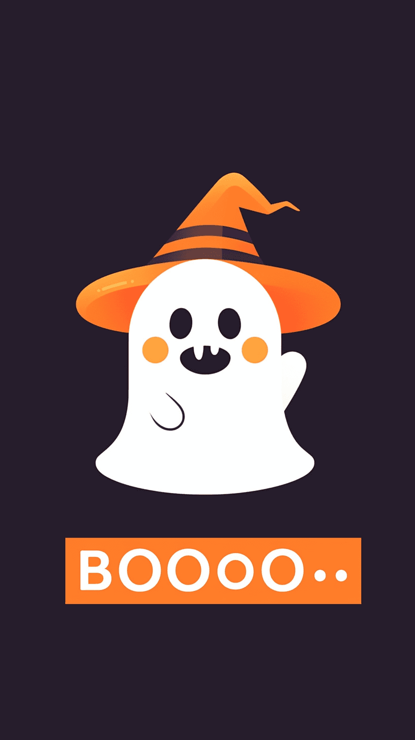 Halloween Ghost 1105 original repeating artwork