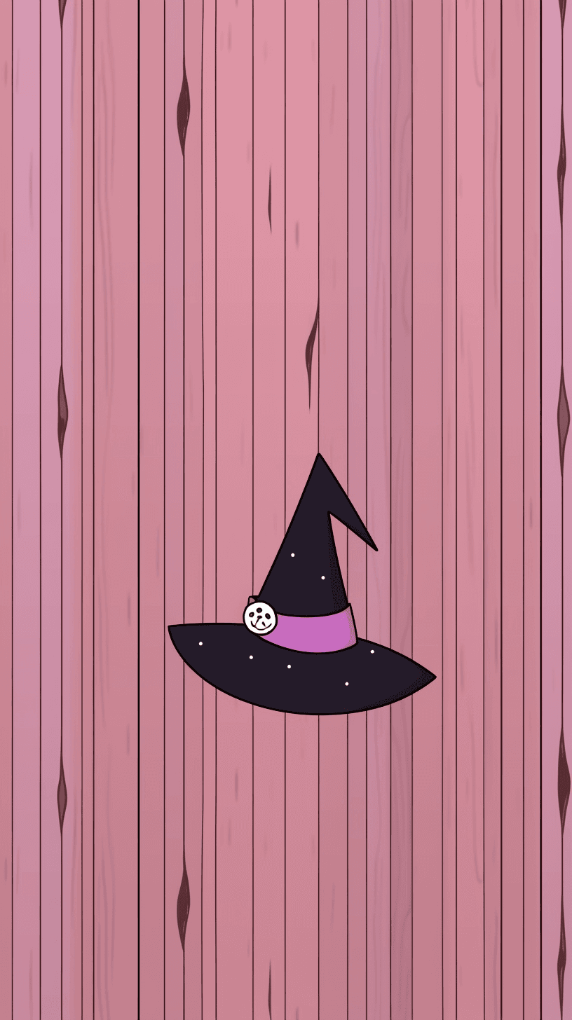 Halloween Hat Party original repeating artwork