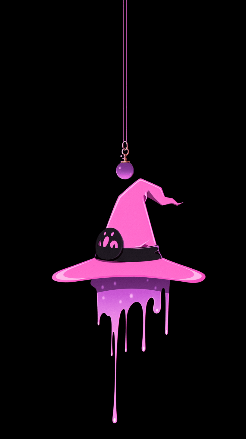 Halloween Hat Echo original repeating artwork