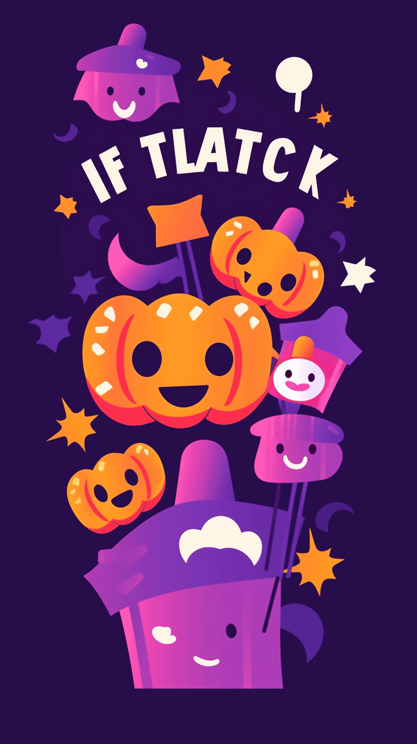 Halloween Pumpkin 353 original repeating artwork