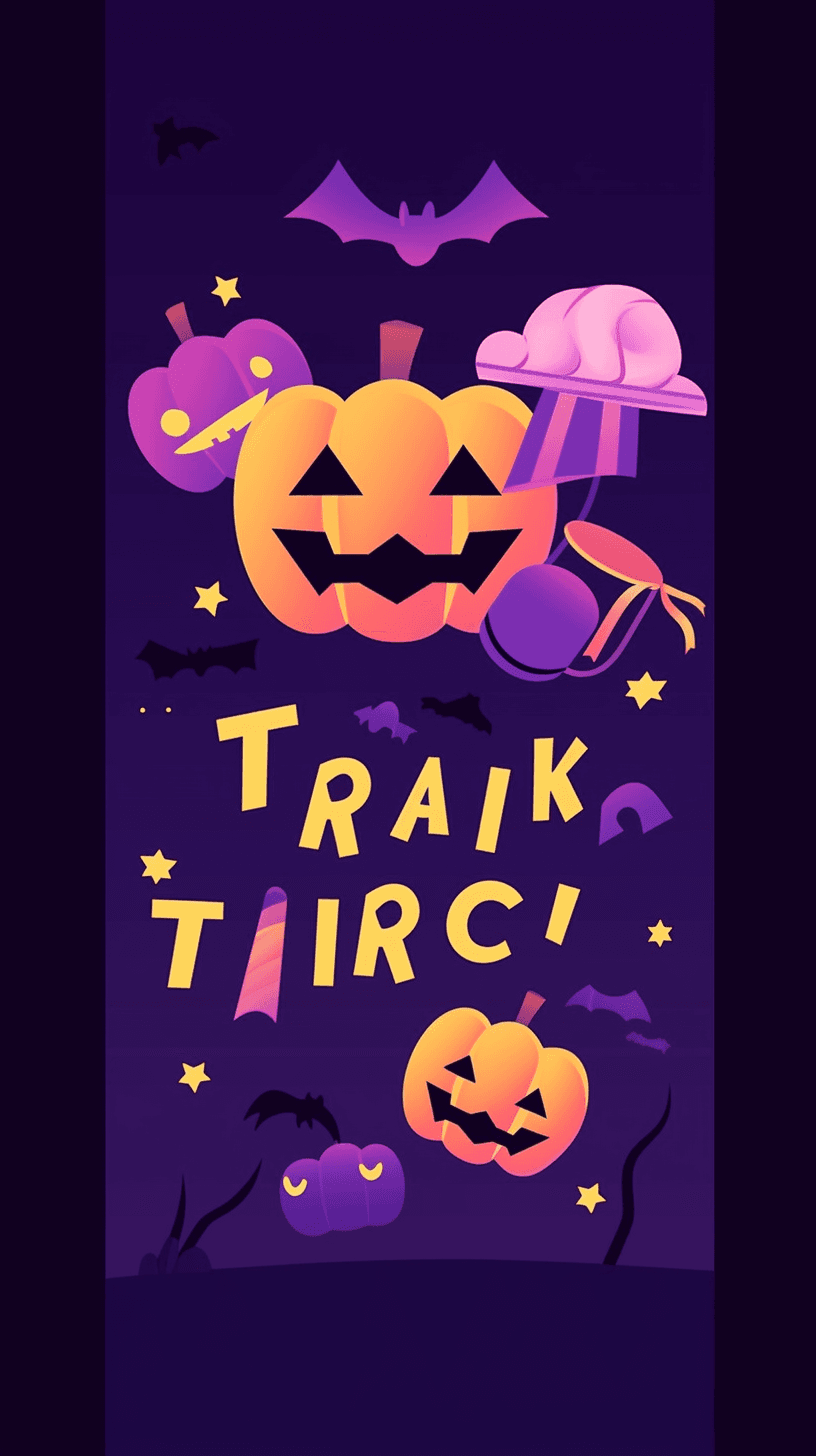 Halloween Pumpkin 142 original repeating artwork
