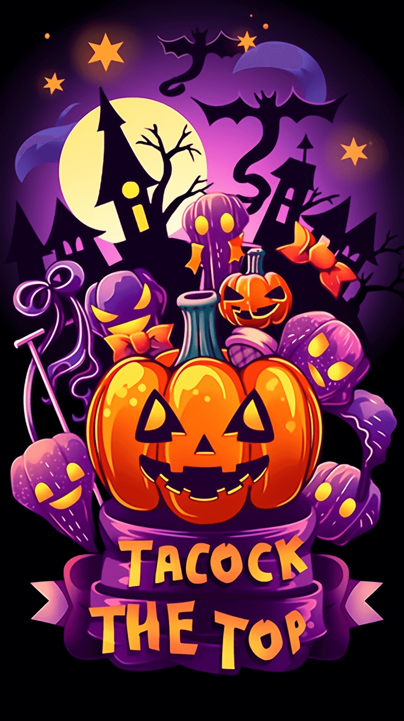 Halloween Pumpkin 352 original repeating artwork