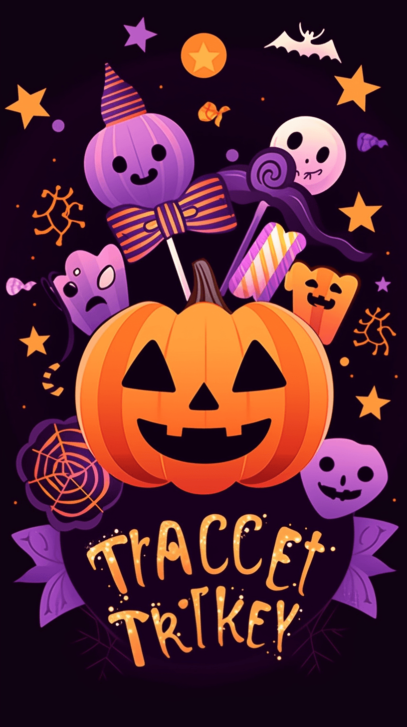 Halloween Pumpkin 184 original repeating artwork