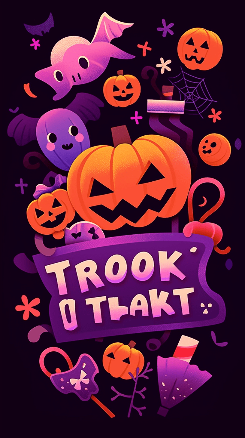 Halloween Design Silver original repeating artwork