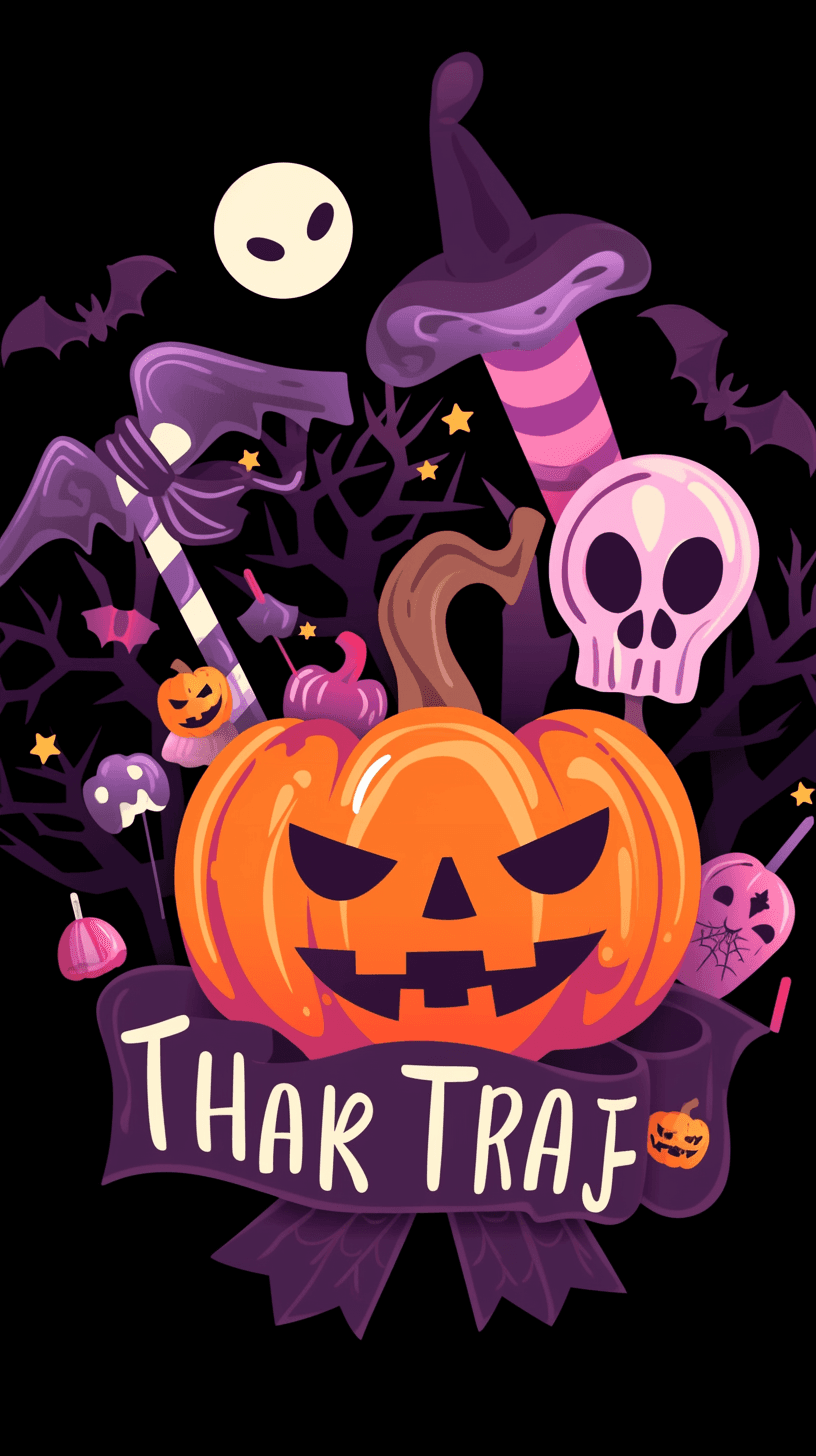 Halloween Design Dusk original repeating artwork