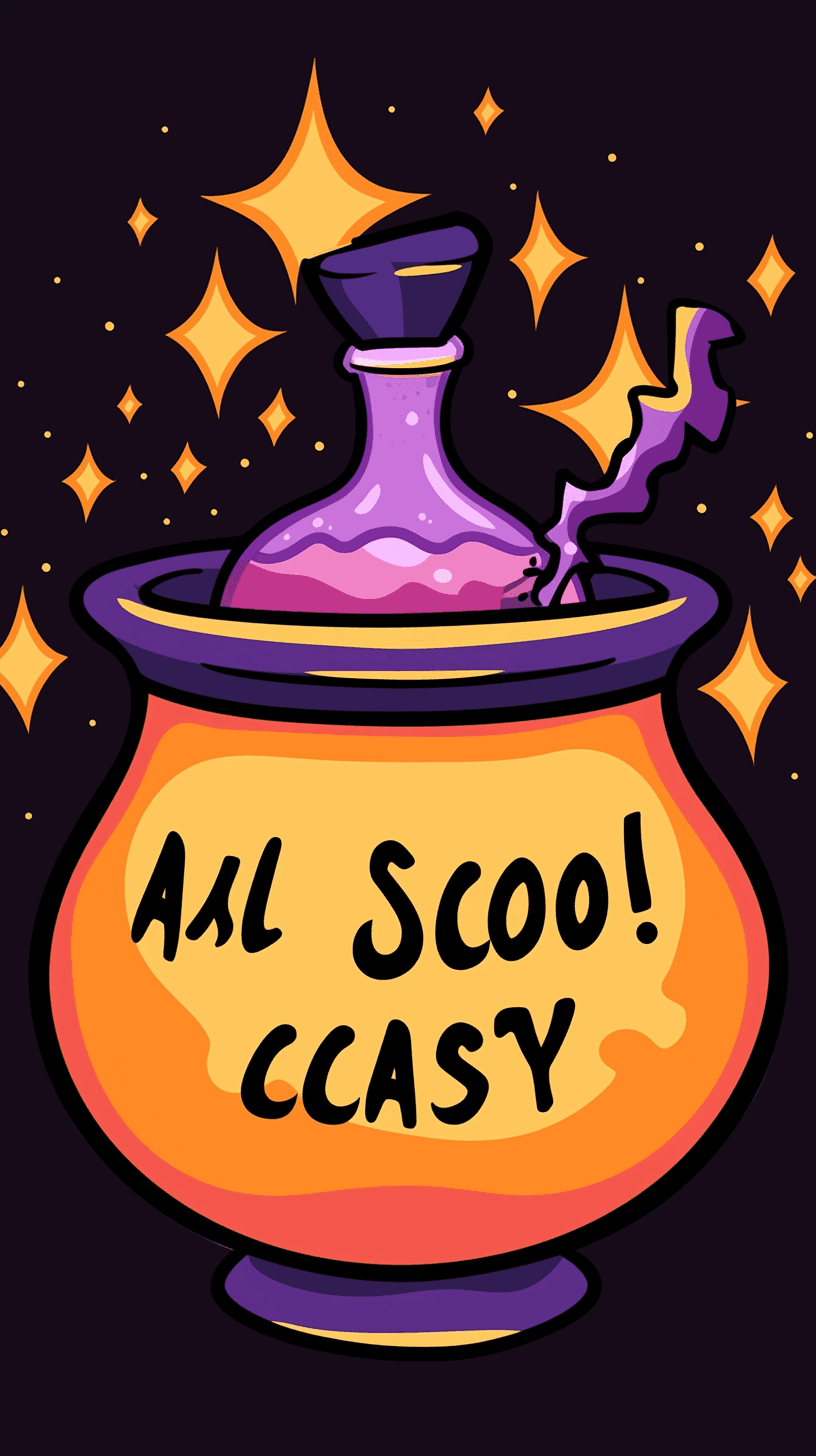 Halloween Design Bold original repeating artwork