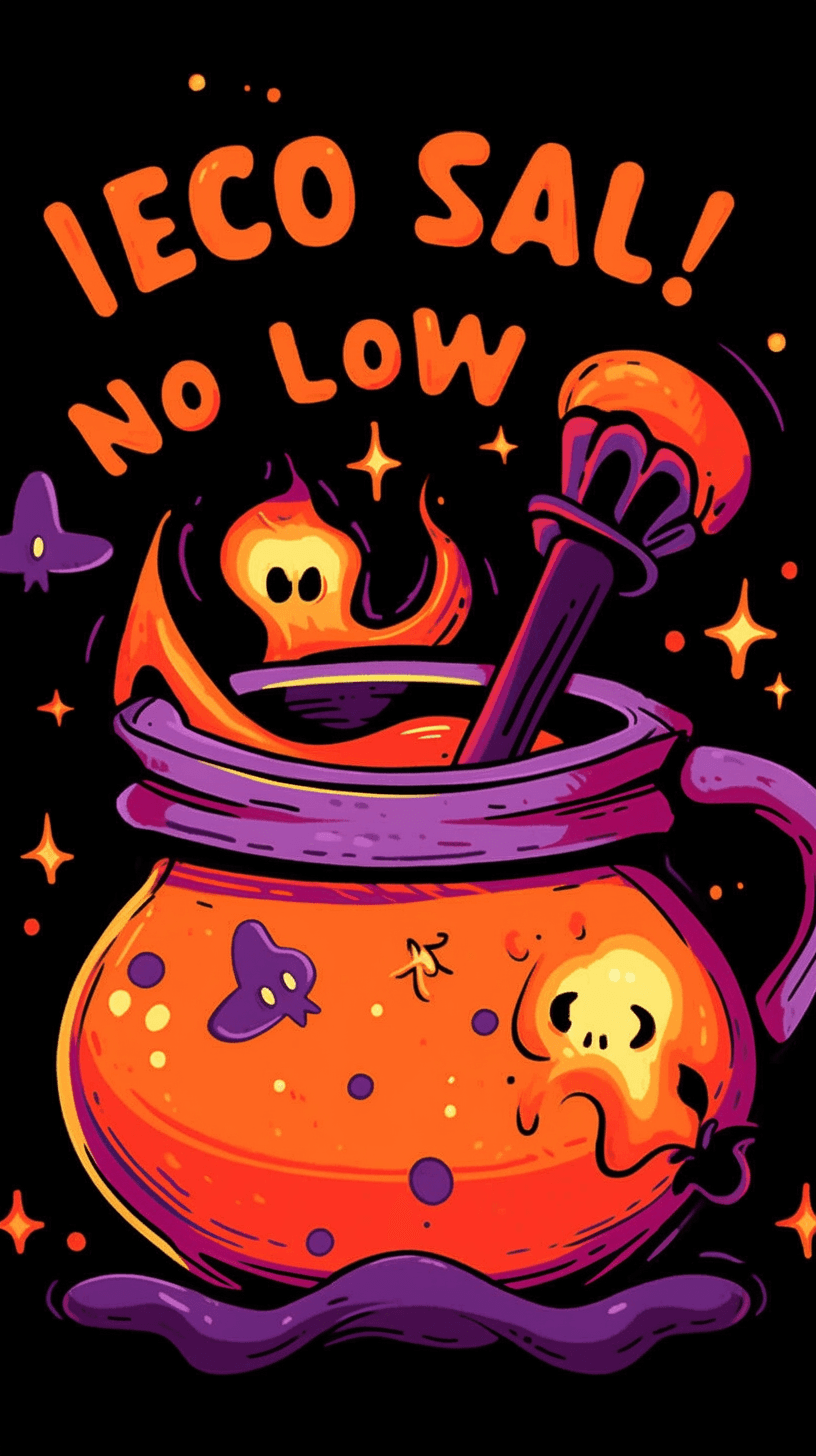 Halloween Design Hue original repeating artwork