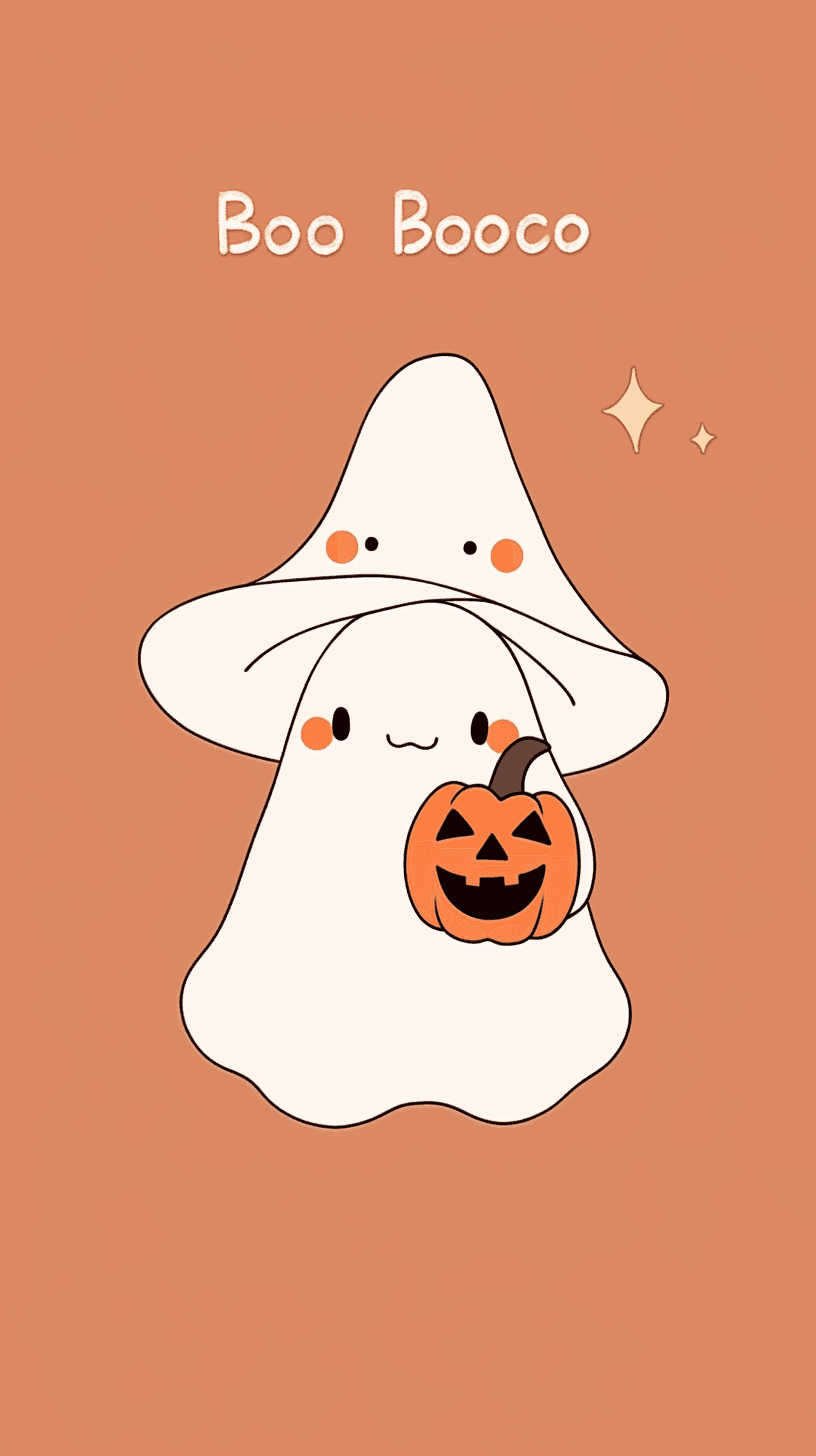 Halloween Ghost 210 original repeating artwork